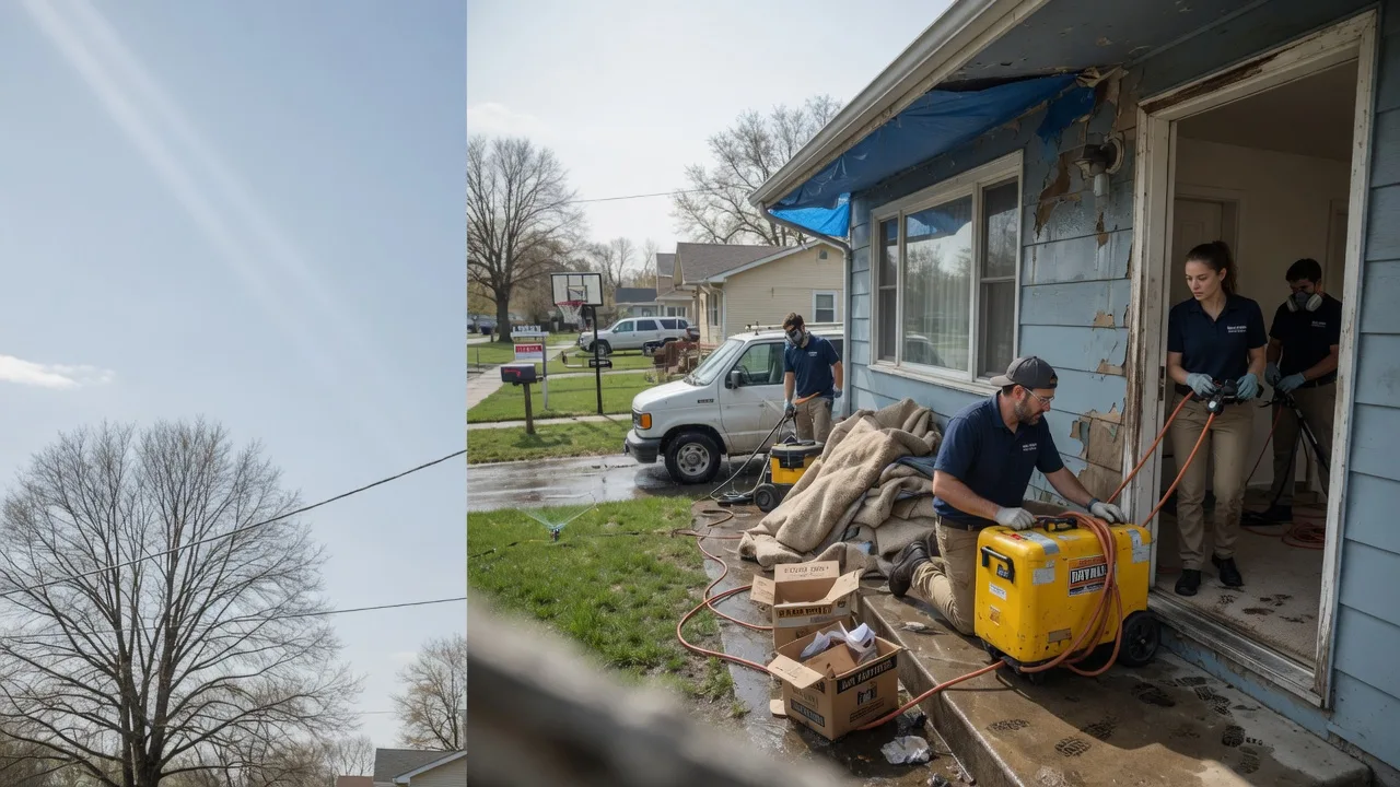 Basement Flood Cleanup in West Bend, WI near me